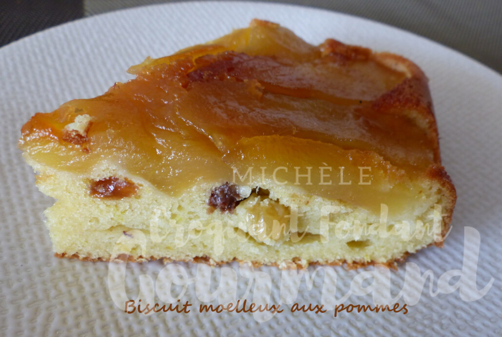 Biscuit Moelleux Aux Pommes - Croquant Fondant Gourmand