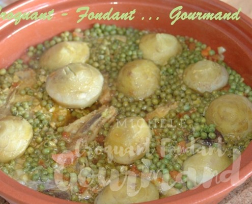 Tajine d'agneau aux artichauts et petits pois - novembre 2008 046 copie (Copy)