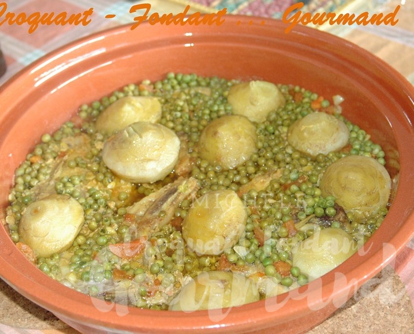 Tajine d'agneau aux artichauts et petits pois - novembre 2008 048 copie (Copy)