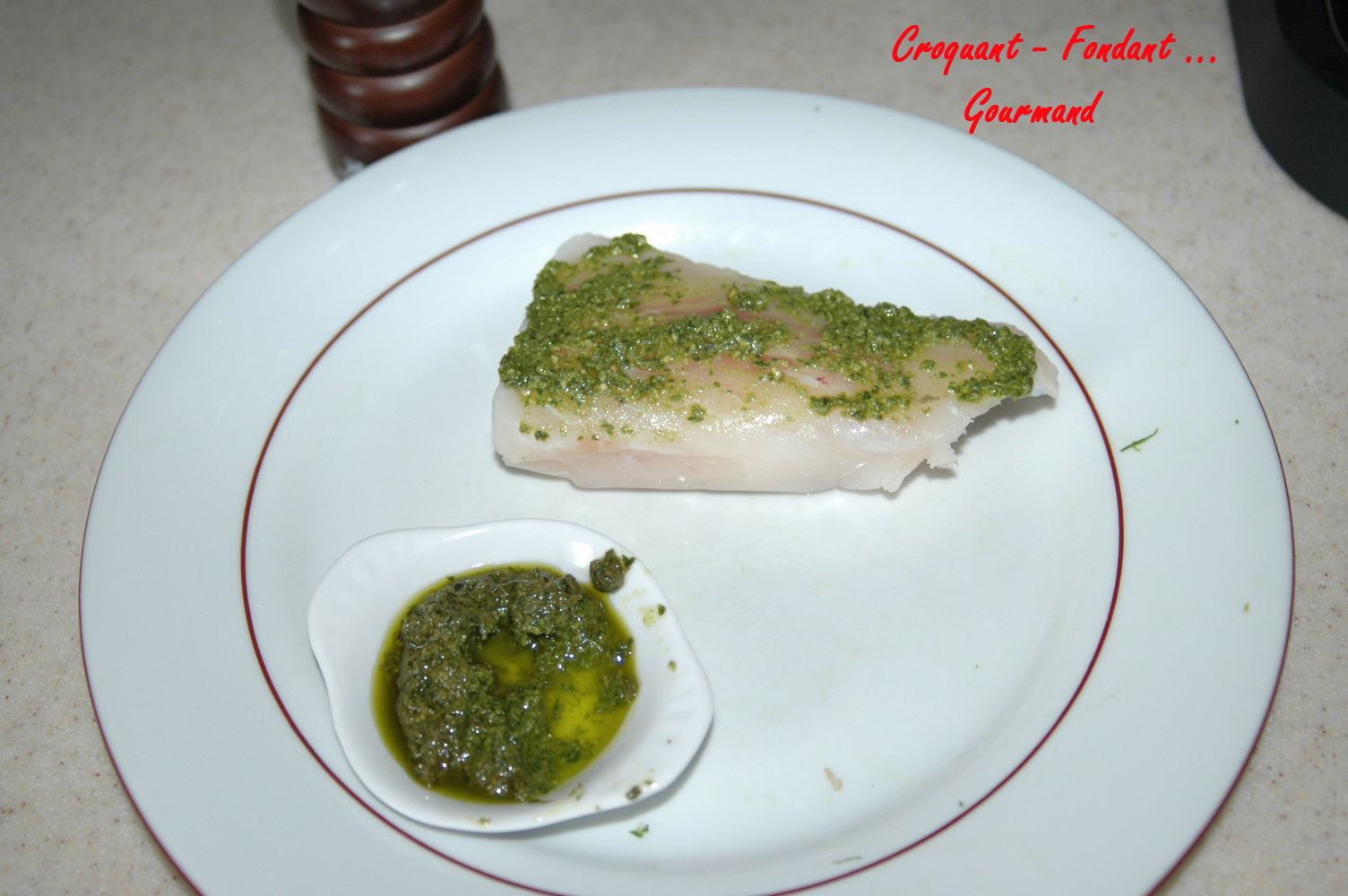 Dos De Cabillaud Au Pesto - DSC_7748_5539 - Croquant Fondant Gourmand