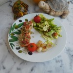 SAUMON SAUCE VIERGE à vous de jouer Anne-Marie Do 02.06.2017