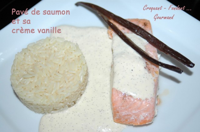 Pavés de saumon, crème vanille - DSC_6447_14836