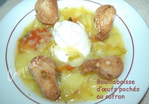 Bouillabaisse d'œufs pochés au safran - DSC_7235_15628