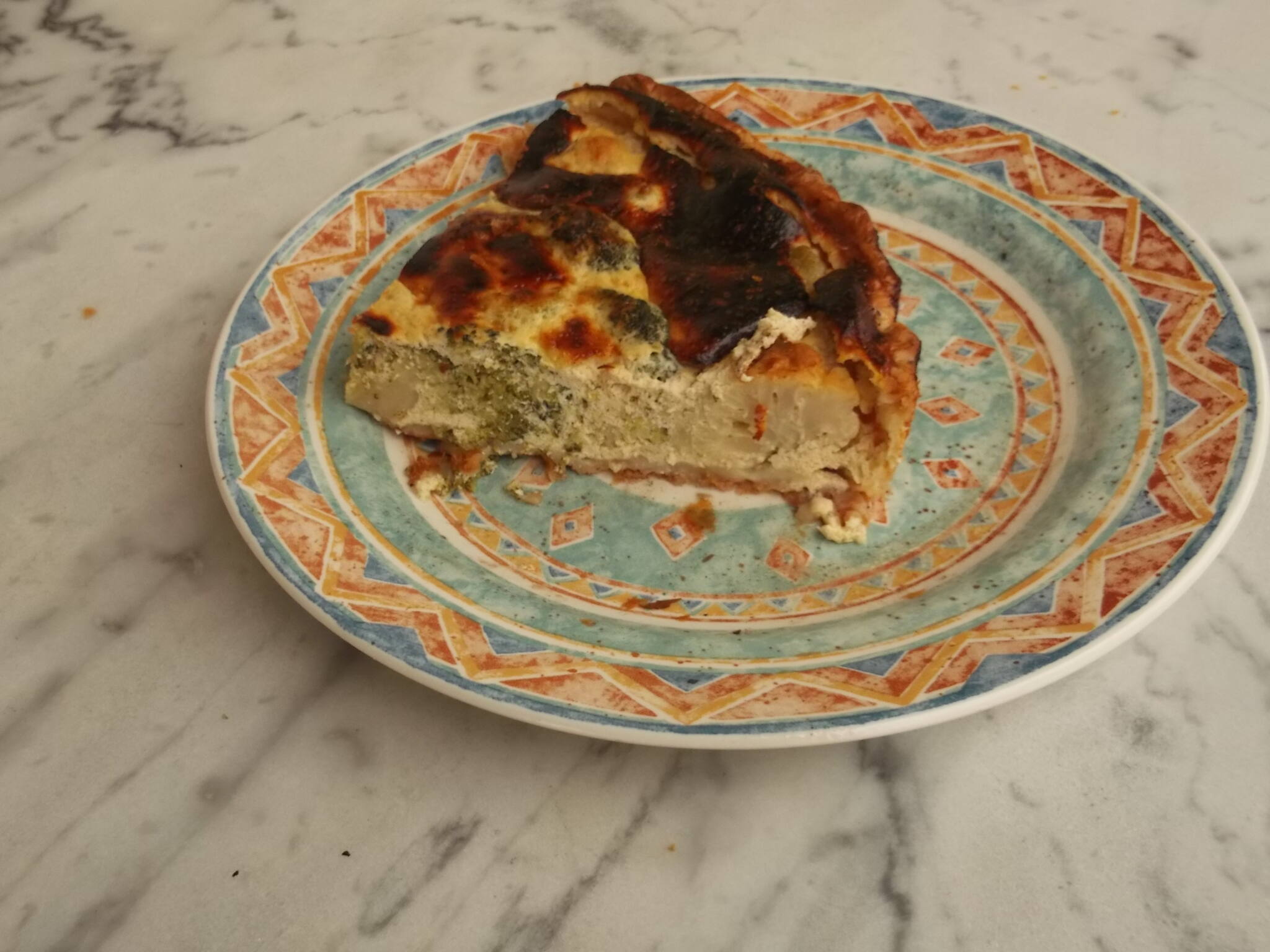 Tourte Au Brocoli. - Croquant Fondant Gourmand