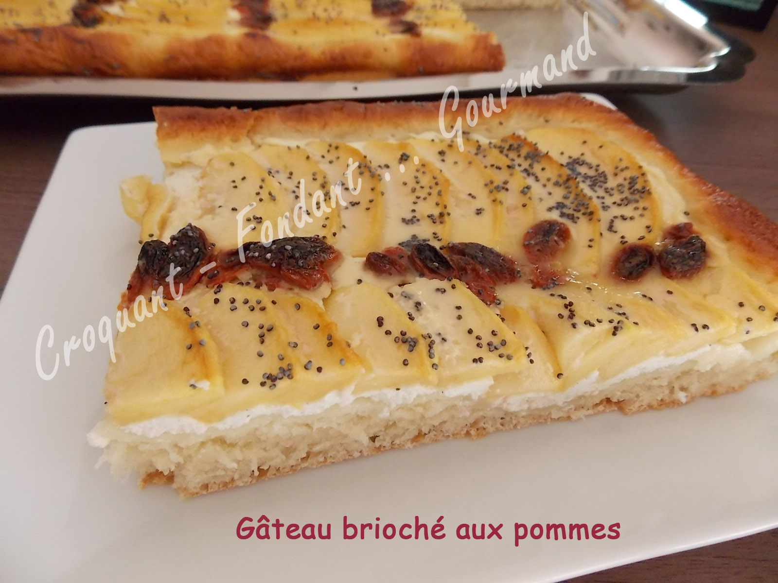 Gateau Brioche Aux Pommes Dscn0798 074 Croquant Fondant Gourmand