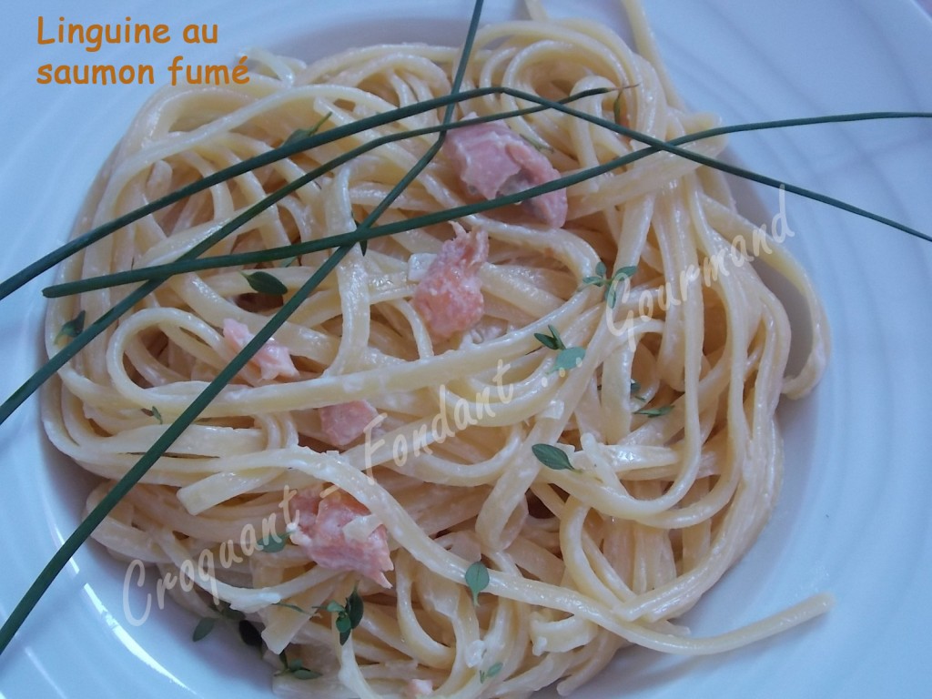 Linguine au saumon fumé DSCN7674_27815