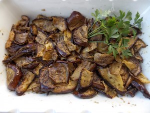 Aubergines grillées en salade DSCN0131_29669