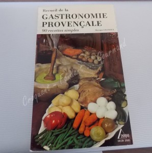 Livre Recueil de la gastronomie provençale DSCN9385