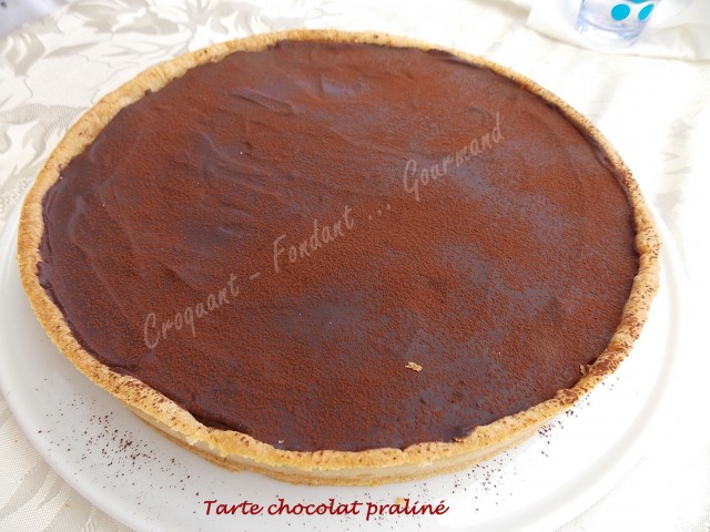 Tarte chocolat praliné DSCN9067