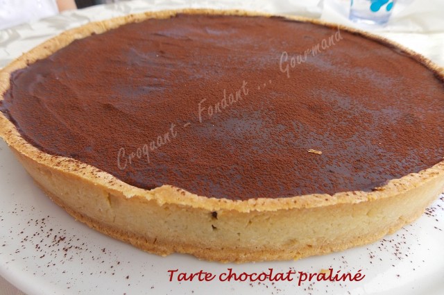 Tarte chocolat praliné DSCN9069