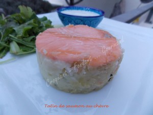 Tatins de saumon au chèvre DSCN9124