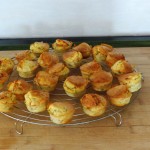 Petits fours bacon-chèvre à vous de jouer Véronique Hild - fait janvier 2016 (5)