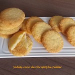 Sablés coco de Christophe Felder DSCN2091