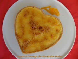 Tarte à l'orange de Christophe Felder DSCN2595