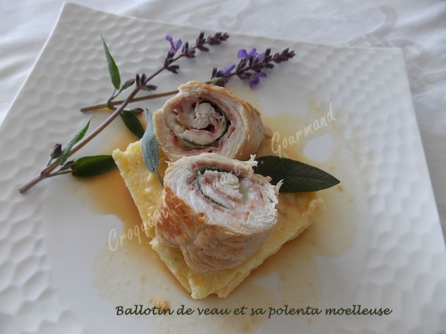 Ballotin de veau et sa polenta moelleuse DSCN3370