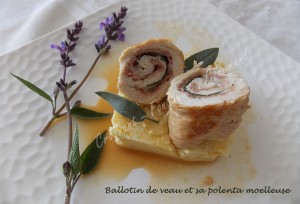 Ballotin de veau et sa polenta moelleuse DSCN3372