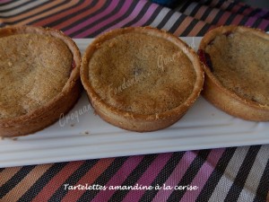 Tartelettes amandine à la ceriseDSCN3944