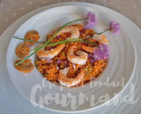 Riz aux champignons et crevettes DSCN4228 (Copy)