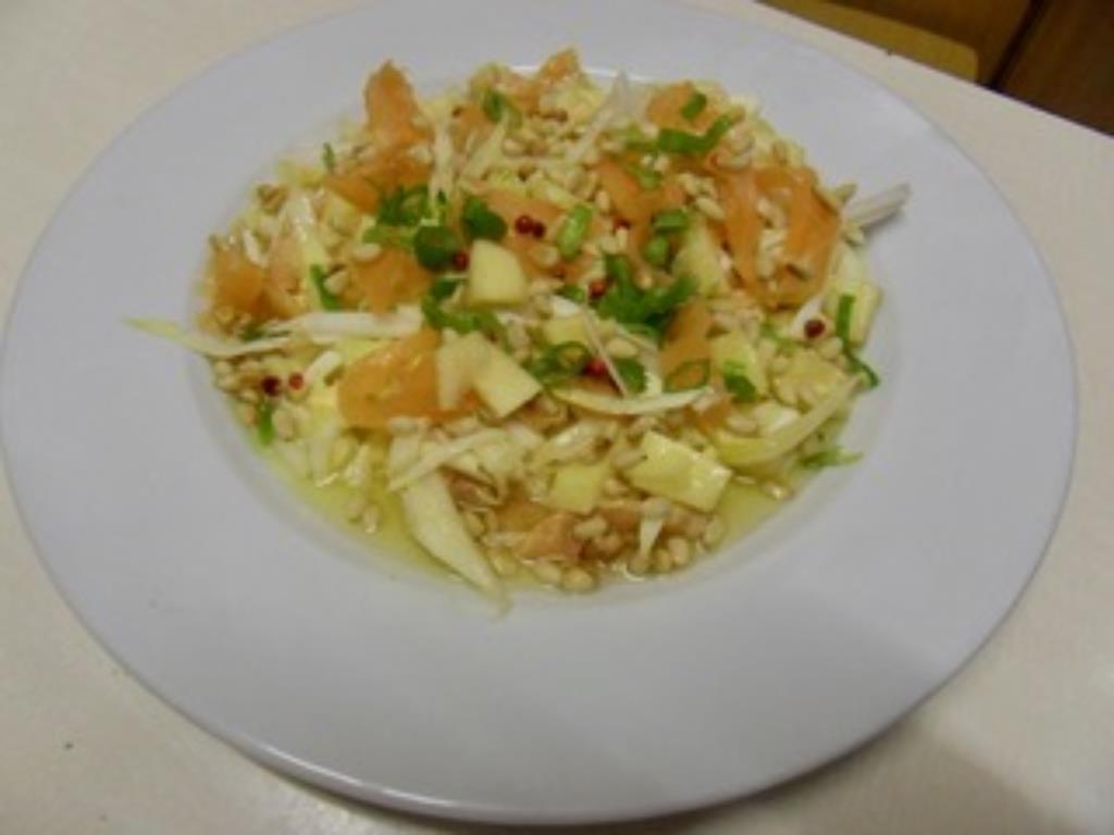 Salade D'endives Au Saumon Fumé - Croquant Fondant Gourmand