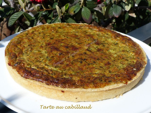 Tarte au cabillaud P1020260