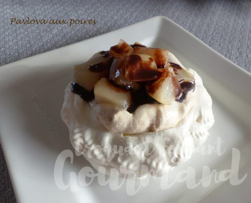 Pavlova aux poires P1070721 R