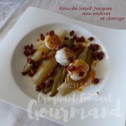 Noix de Saint-Jacques aux endives et chorizo P1080575 R