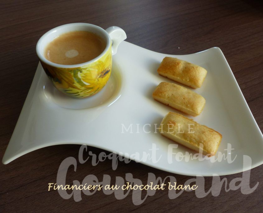 Financiers au chocolat blanc P1090242 R