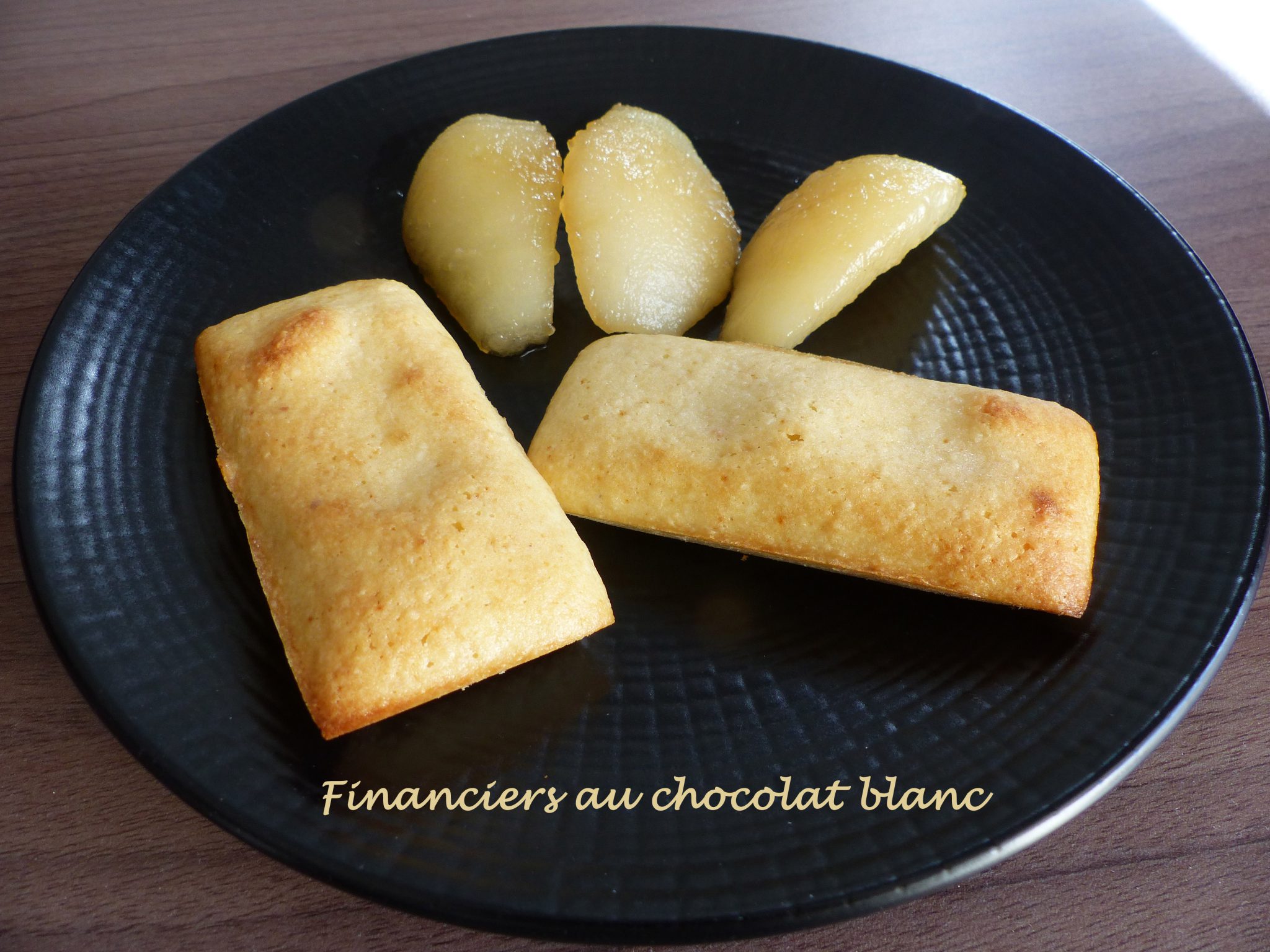 Financiers au chocolat blanc P1090246 R