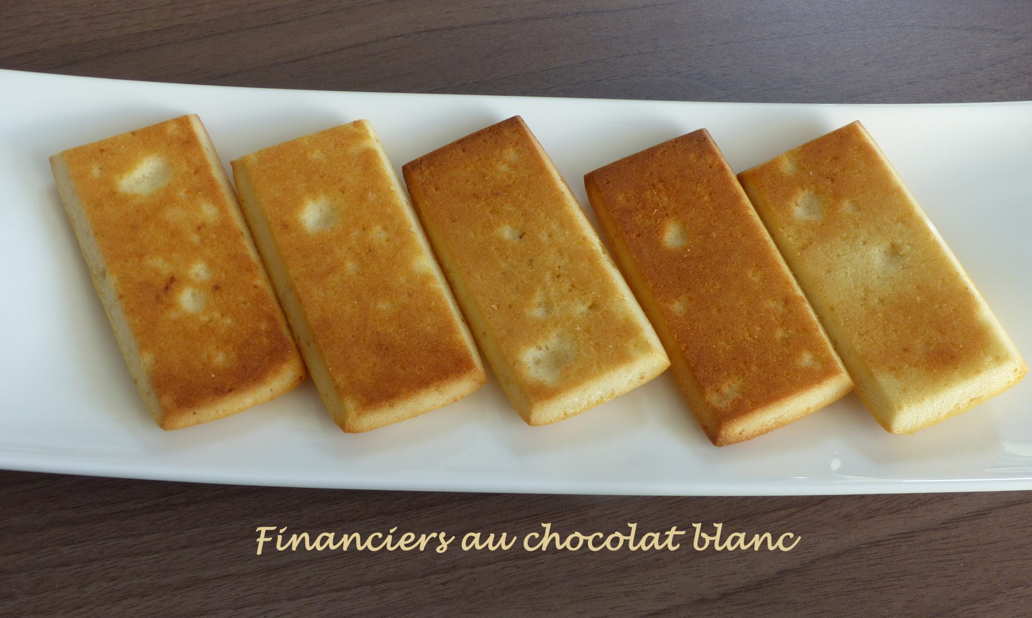 Financiers au chocolat blanc P1090250 R