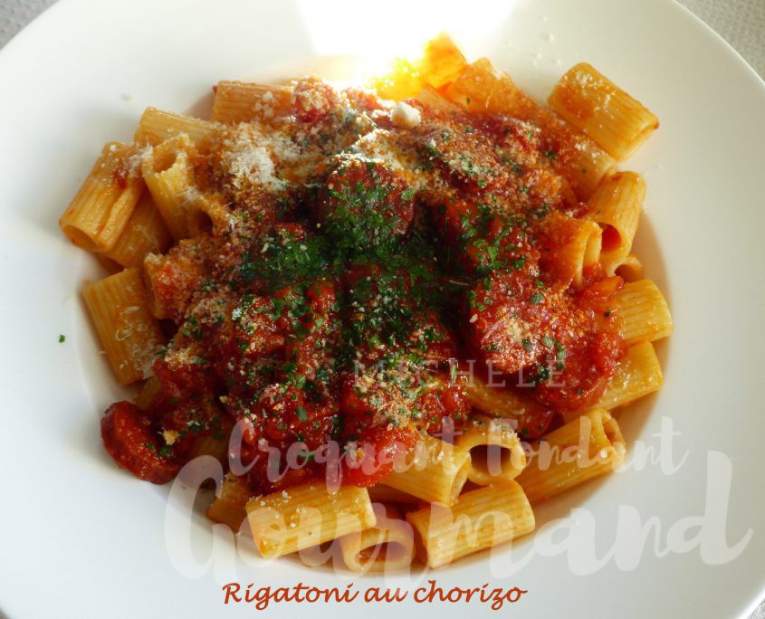 Rigatoni au chorizo P1090287 R