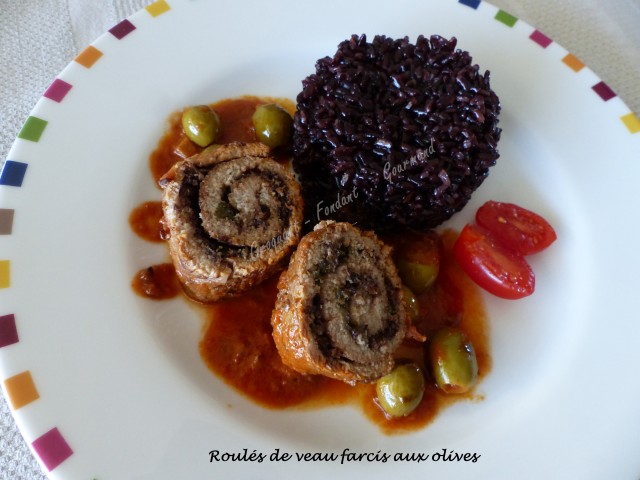 Roulés de veau farcis aux olives P1030035