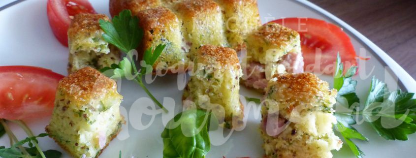 Tablettes au jambon et aux herbes du jardin P1110100 R