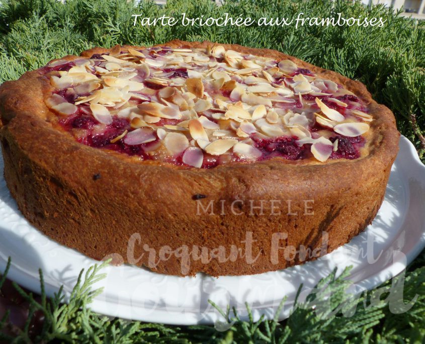 Tarte briochée aux framboises P1130529 R