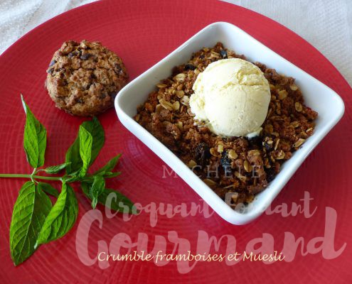 Crumble framboises et Muesli P1110446 R