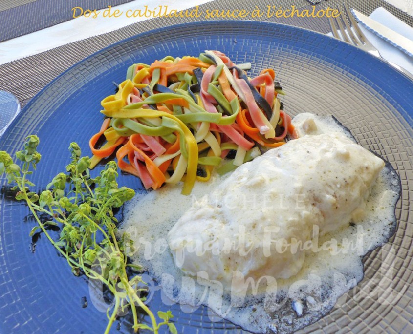 Dos de cabillaud sauce à l'échalote P1190336 R (Copy)