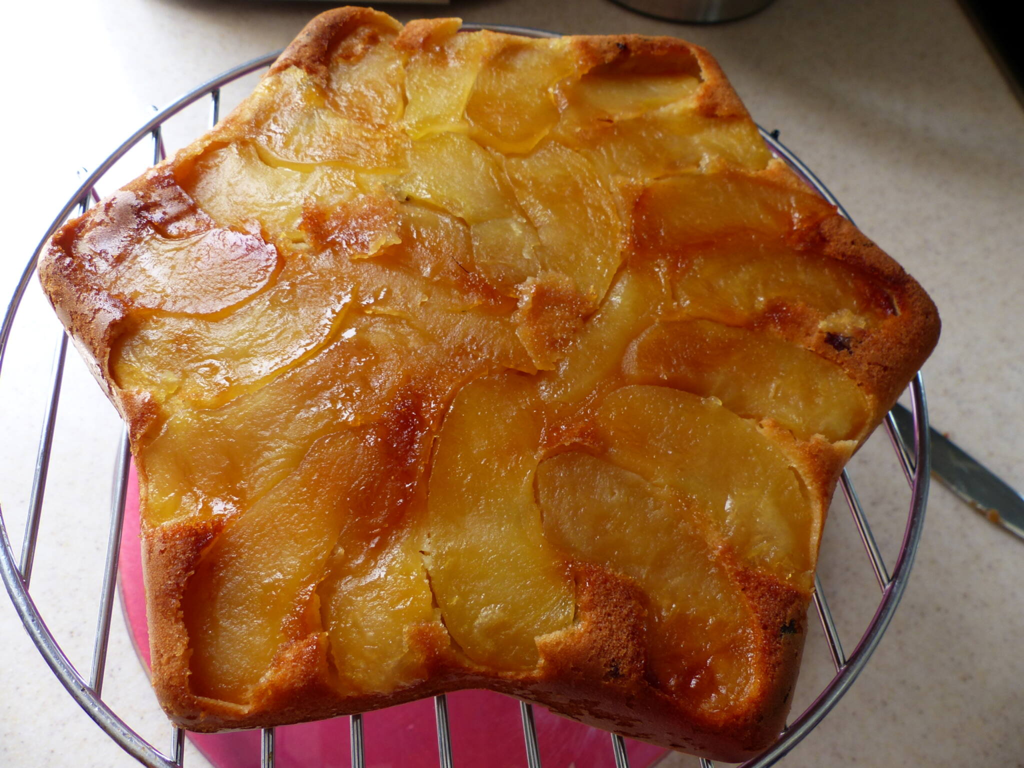 Biscuit Moelleux Aux Pommes P1240186 - Croquant Fondant Gourmand