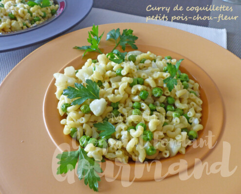 Curry de coquillettes petits pois-chou-fleur P1240653 R