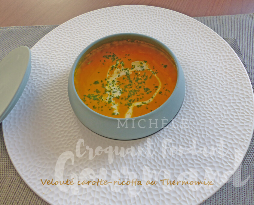 Velouté carotte-ricotta au Thermomix P1240714 R