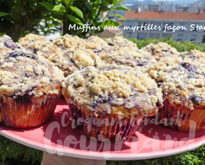 Muffins aux myrtilles façon Starbucks P1240801 R