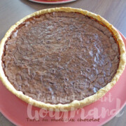 Tarte au moelleux chocolat P1250340 R