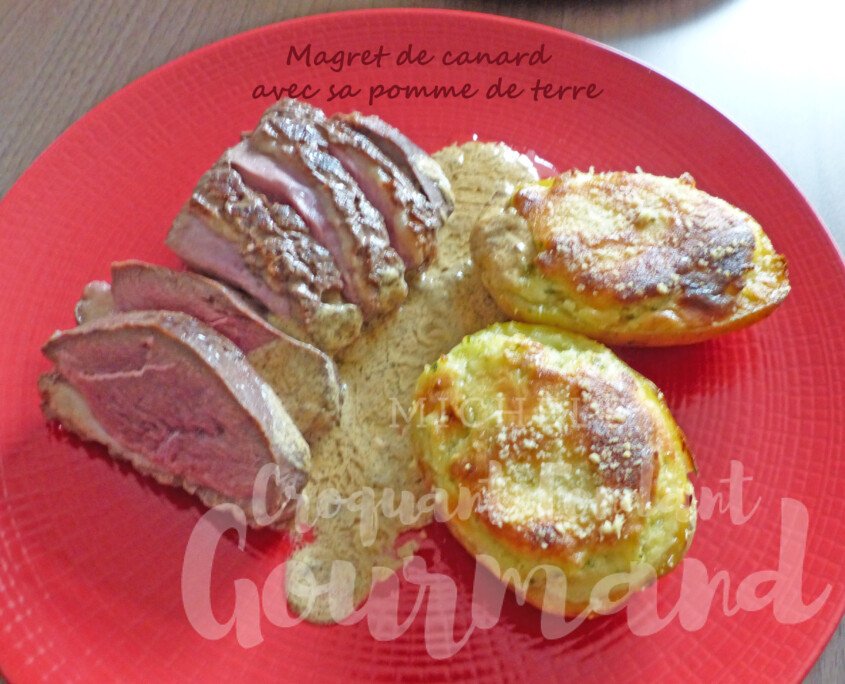 Magret de canard avec sa pomme de terre P1280761 R