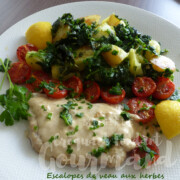 Escalopes de veau aux herbes P1230688 R