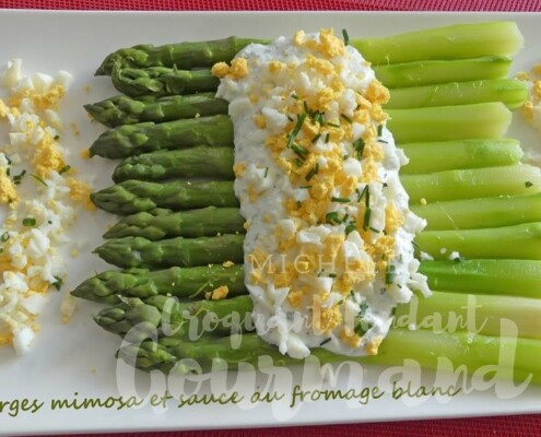 Asperges mimosa et sauce au fromage blanc P1010028 R (Copy)