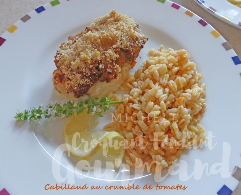 Cabillaud au crumble de tomates P1020440 R (Copy)