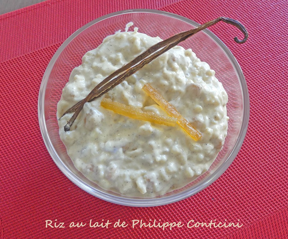 Recette - Riz au lait de Philippe Conticini en vidéo 