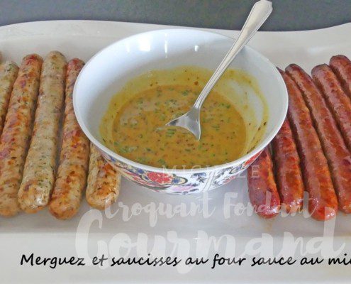 Merguez et saucisses au four sauce au miel P1050056.psd R (Copy)